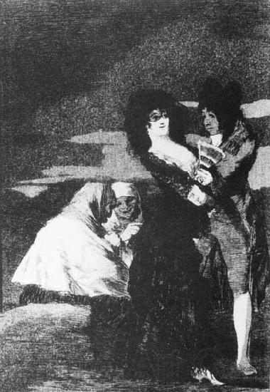 Francisco de goya y Lucientes Birds of a Feather